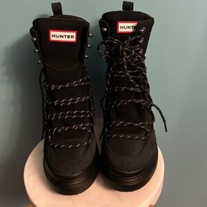 Hunter water resistant boots